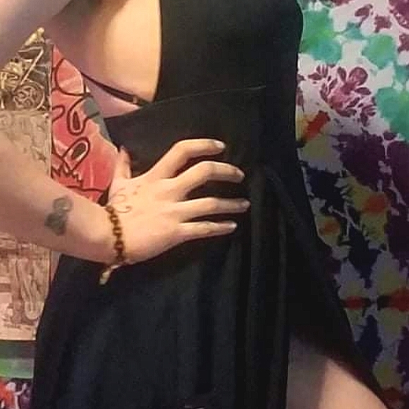 Lulu's Romance Forest Green Backless Maxi Dress - Picture 6 of 7